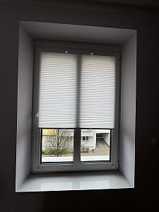 Montáž plisé žaluzií v Poděbradech