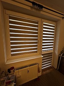 Montáž rolet den a noc a plisé sítě proti hmyzu v Nymburce