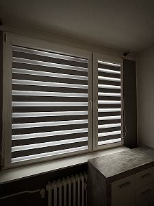 Montáž rolet den a noc do bytu v Teplicích